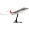 Aircraft Modle 1 100 Aircraft Model Toy Northwest Airlines NWA CRJ-200 Replica Collector Edition for Collection 230426