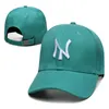 24 styles ny lettre de baseball casquettes d'été Strapback Golf Sports pour os femmes hommes Street Loisir Sport Fashion Snapback Chapeaux