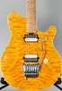 migliore chitarra elettrica Ernie Ball Music Man EV H del 1994 di fabbrica Eddie Van Halen Signature Amber Quilt Top