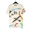 T-shirt da uomo con palme Designer per camicie da donna T-shirt moda con lettere Casual Summer Angels T-shirt uomo manica corta 217