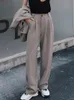 Pantalon de deux pièces pour femmes automne élégant costume veste correspondant ensemble coréen mode chic blazers manteau 2 femme professionnelle 231124