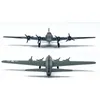 Aircraft Modle Diecast Metal Alloy 1/144 Scale WWII Classic Bomber Plane B17 Aircraft Airplane B-17 Model Toy For Collection 230426