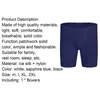 Slip hommes culottes respirant homme slips longue jambe Nylon glace sous-vêtements en soie pour la maison élastique mince culotte courte