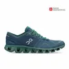 2024 Running Cloud X 3 Designer casual Homens mulheres tênis cloudnovas formam sapatos preto liga cinza Aloe Storm Blue Sports Frete grátis feminino 0n nuvens masculinas 1s