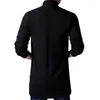 Herrtröjor Favocent Män tunna stickade hjärttröja Spring Autumn Solid Bottoming Long Sleeved Mens Slim Fit 231124