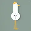 Horloges murales horloge montre filet rouge salon maison mode personnalité créative moderne minimaliste suspendu poinçon gratuit