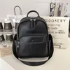 School Bags Fashion Women Backpacks Vintage High Quality Leather Female Ladies Bag Korean Student Backpack Preppy Style Designer