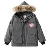 Piumini di lusso di design canadese Piumini d'oca Parka invernale Piumini classici Giacche da uomo e da donna Tessuti impermeabili 4PD6O