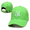 24 styles ny lettre de baseball casquettes d'été Strapback Golf Sports pour os femmes hommes Street Loisir Sport Fashion Snapback Chapeaux