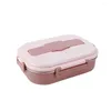 Ensembles de vaisselle Lunch Box Réchauffeur Conteneur 3 Grilles Lunchbox Enfants Enfants École Bureau Travail Accessoires Snack Petit Déjeuner Stockage