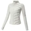 LL lichte sportkleding donsjack dames herfst- en winterwarme jas hardloopyogakleding fitnesstop