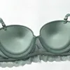 Set di reggiseni Reggiseno a mezza coppa in pizzo con spalline rimovibili Reggiseno push-up e mutandine Set Intimo Donna Lingerie Bianco Nero Verde 230426