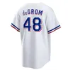 Maillot de Baseball City Connect, Jacob Degrom, Corey Seager, Marcus Semien, Josh Smith, Kole Calhoun, Nolan, Ryan Jon, 2023