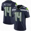 14 DK Metcalf Geno Smith Jaxon Smith-Njigba Football Jersey Devon Witherspoon Tyler Lockett Tariq Woolen Kenneth Walker III Marshawn Lynch Sam Howell Steve Largent