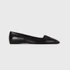 Toteme designer buty oryginalne czarne czarne czysty buty jambsin jambsin damskie spitarzone plisowane pojedyncze buty baletowe buty taneczne