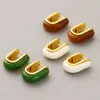 New Retro U-Shaped Designer New Inlaid Resin Rubber Block Affordable Luxury Fashion Earrings Wholesale