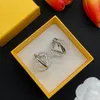Orecchini di design a cerchio pieno di diamanti per uomo e donna, orecchini unici in oro e argento per la festa