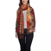 Sciarpe Modello stampato personalizzato Sciarpa etnica tribale Uomo Donna Inverno Caldo Scialli Kilim turchi bohémien vintage