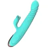Vibromasseur rotatif lapin point G 10 vitesses 3 moteurs double sexe vibrant jouets pour adultes produits de stimulation du clitoris pour femme dame gifs