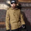 Vestes de chasse coupe-vent tactique randonnée veste militaire hommes imperméable à capuche volant pilote Charge