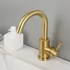 Смесители раковины в ванной комнате бесплатно вращающееся смеситель с одной ручкой из нержавеющей стали и холодного смешанного бассейна