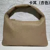 Hot Sale Large Capacity Shoulder Bags 2024 New One Hand Woven Bag Underarm Fashion Crescent Tote Shopping Handbag