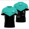 Nova camiseta de corrida de verão F1 Formula One team POLO com a mesma personalização