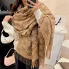 2023 العلامة التجارية للأزياء Women Discerf Designer Disclf for Women Scarves Marn