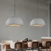 Lustres nordique Wabi Sabi E27 Led lustre salon Loft suspendre décor à la maison éclairage salle à manger goutte luminaires