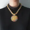 Necklace Earrings Set African Jewellery Tassel Fashion Bridal Wedding Party Elegant Women Costume Jewlery