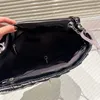 Sacs à main de styliste en cuir véritable pour femmes, sacs à bandoulière de grande capacité, sacs à bandoulière noirs, sacs de soirée pour dames, sacs à chaîne, pochette à rabat