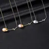 Charming Tulip Pearl Pendant Necklace Women Luxury Brand Plating 18k Gold Necklace Sexy Female s925 Silver Flower Collar Chain Luxury Jewelry Valentine's Day Gift