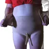 Underpants Men Girdle Boxer Breathable Transparent Gird Body High Waist Pulls Abdomen Boxers Lift Buttock Shapewear Underwear