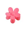 Mode Femmes Fille En Plastique Griffes De Cheveux Ruban Crabe Pinces Charme Couleur Unie Forme De Fleur Dame Petits Cheveux Clips Coiffure Accessoires De Cheveux C450