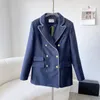 Cappotto giacca blazer firmato da donna Abbigliamento lettera G Stile accademico primavera autunno nuovo top rilasciato