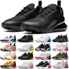 Nike Air Max 270 Men shoes Designer Sapatos De Couro Moda Caminhando Causal Sapatos Homens Calçado Tamanho Grande 36-45