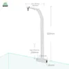 Lightings Week Aqua Led Aquarium Arm Hanger hängande kit Aluminiumlegering Kylfläns Led Aquarium Light Stand Bracket Justerbar konsol