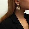 Dangle Ohrringe europäische und amerikanische Modemetall weibliche Laufstegmodelle Temperament modische Ohrringe