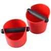 Coffee Tea Sets punching box shock absorption espresso for barista coffee grinding anti skid trash can