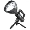 Portabla lyktor Spotlights P90 Stark ljus Searchlight LED-LED Multifunktion Laddningsbar lampa långväga