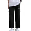 Herrenhose Hip Hop Vielseitige Cargo Stilvolle Streetwear-Hose mit mehreren Taschen Bequeme Passform Weites Beindesign Herren