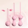 O ovos Bullets definem silicone smart smart bola bola ben wa wa baile aperte a máquina de exercícios gema vaginal brinquedos sexuais para mulheres 230426