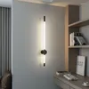 Wandlampen Nordic Lang Licht Voor Woonkamer Moderne Blaker LED Home Decor Buistype Verlichtingsarmatuur Slaapkamer