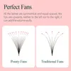 Makeup Tools Song Lashes Pointy Base Premade Fans Loose Medium Stem Sharp Thin Promade Volume Eyelash Extensions 230425