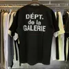 Men's Tshirts Mens Tshirts Fashion Designer Clothing Galleryes Depts Tees Tshirt De La Galerie Classic Letter Print Half Sleeve Loose Cotton Summer Hip Hop Streetw