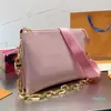 26/34 cm torba łańcuchowa torby Coussin Designer luksusowe pachę bagietki torba na ramię