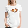 Women's T Shirts Damen T-Shirt NOVA SCOTIA DUCK TOLLING RETRIEVER FEUER UND FLAMME By Siviwonder