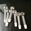 Pipes en verre Fabrication de fumer Narguilé soufflé à la main Bouche givrée Pot d'ébullition directe