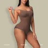 Vita pancia Shaper Body modellante senza cuciture per le donne Controllo Butt Lifter Corpo invisibile sotto il vestito Cintura dimagrante Perizoma intimo 230425