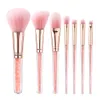 Wholesale Makeup Brushes Kit 10pcs 7pcs Pack Blush Foundation Powder Facial Cosmetic Brush Eyebrow Eyeshadow Pens with Storage Bags